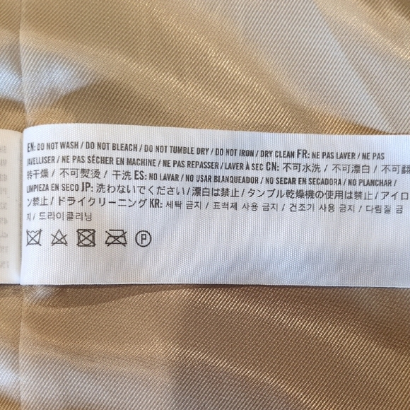 Abercrombie & Fitch Classic Tan Trench Coat - Picture 14 of 14